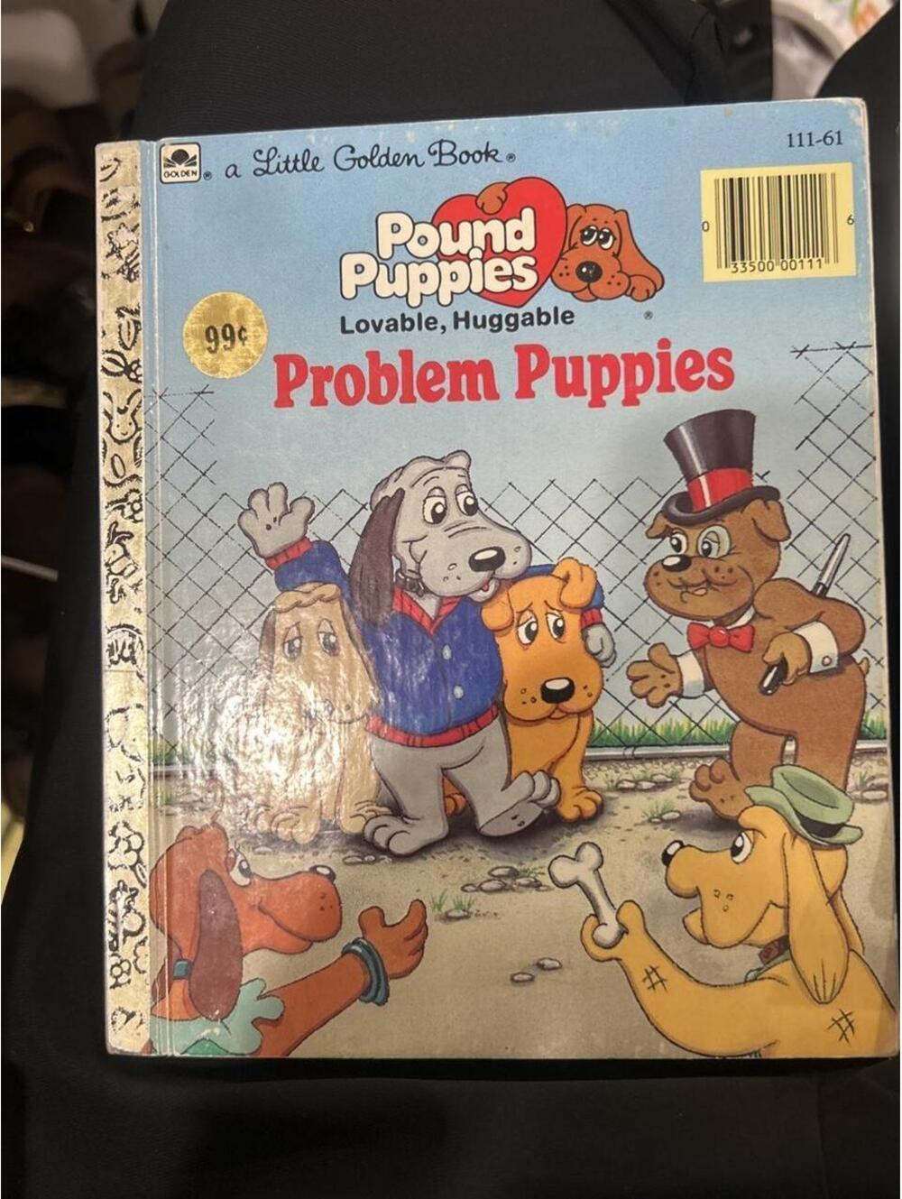 Pound Puppies Problem Puppies Little Golden Book